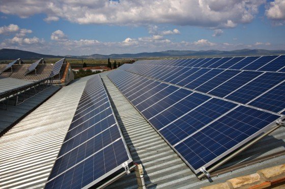solar rooftop panels