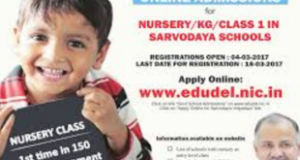 Edudel.nic.in Online Nursery / KG / 1st Primary Registration In ...