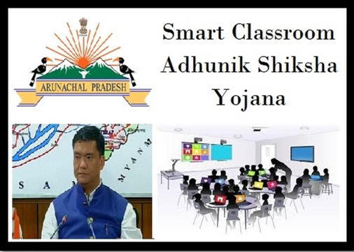 Smart Classroom Adhunik Shiksha Yojana In Arunachal Pradesh