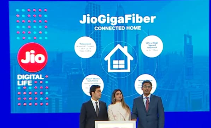 Jio GigaFiber TV Booking from August 15