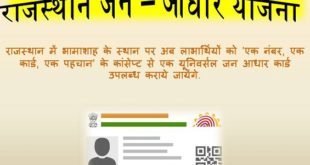 Rajasthan Jan – Aadhar Scheme